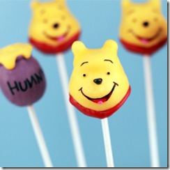 Winnie the Pooh Cake Pops