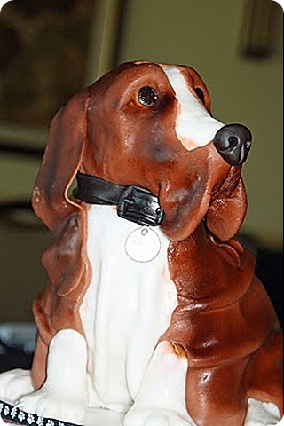 Basset Hound Cake