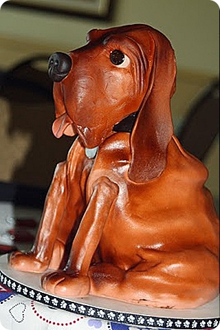 Bloodhound Cake