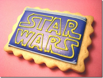 Star Wars Logo Cookie