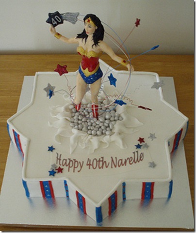 Wonder Woman Cake