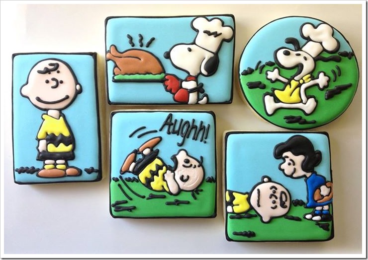 Charlie Brown Thanksgiving Cookies