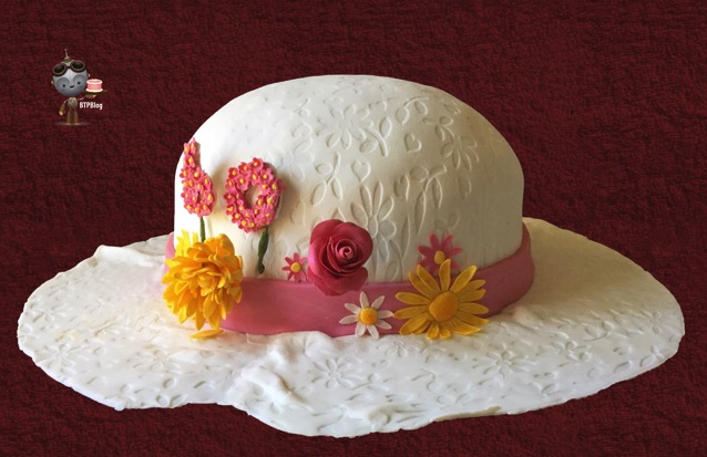 Ladies Derby Hat Cake