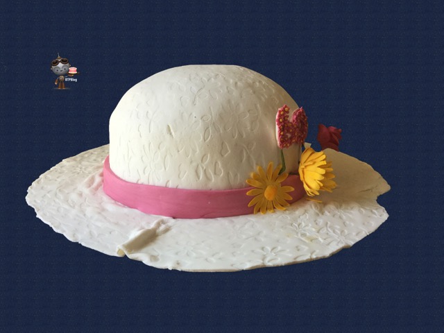 Ladies Hat cake 