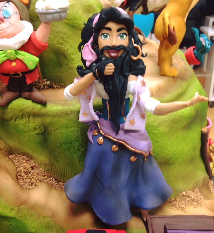 Esmeralda, the bearded lady
