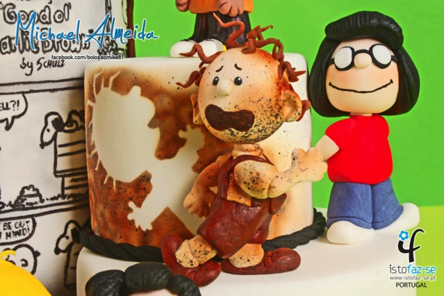 Pig-Pen and Marcie Cake Toppers