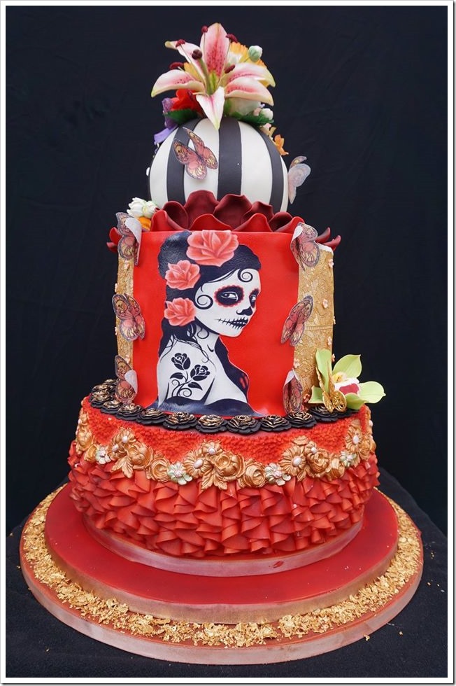 Day of the Dead Cake