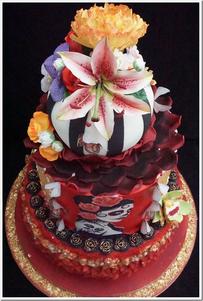 Sugar Flower Cake Topper