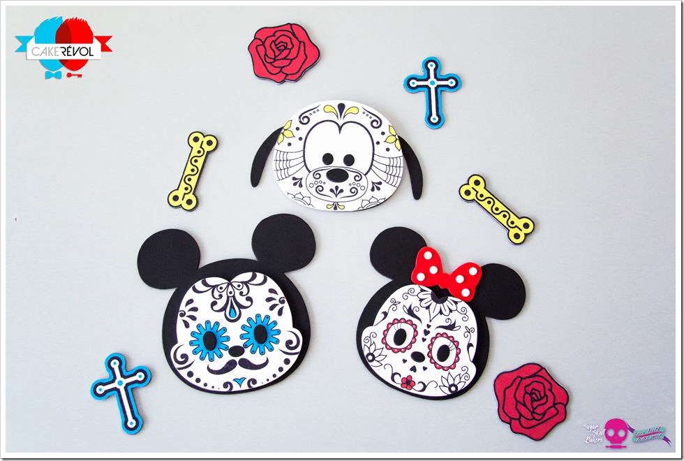 Disney Tsum Tsum / Day of the Dead Cake Toppers