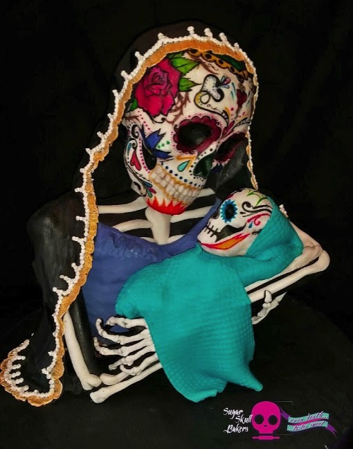 Day of the Dead Cake crystal gutierrez