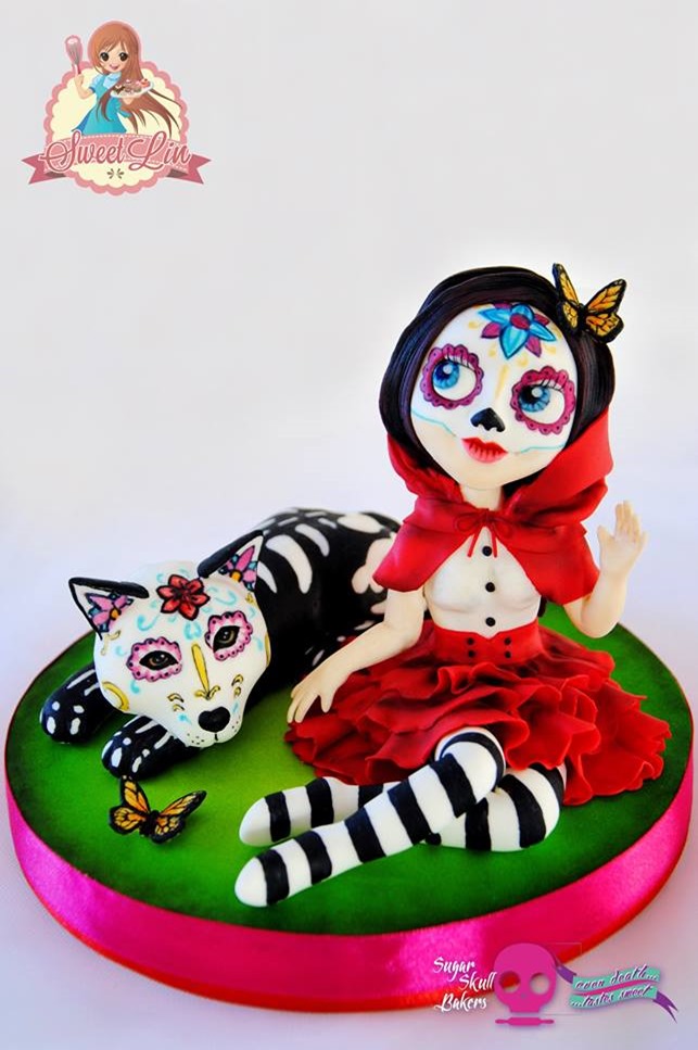Little Red Riding Hood / Day of the Dead Cake 