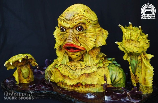 Creature From The Black Lagoon Cake 