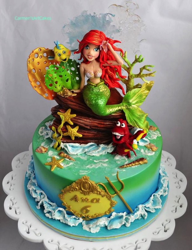 Ariel Cake 