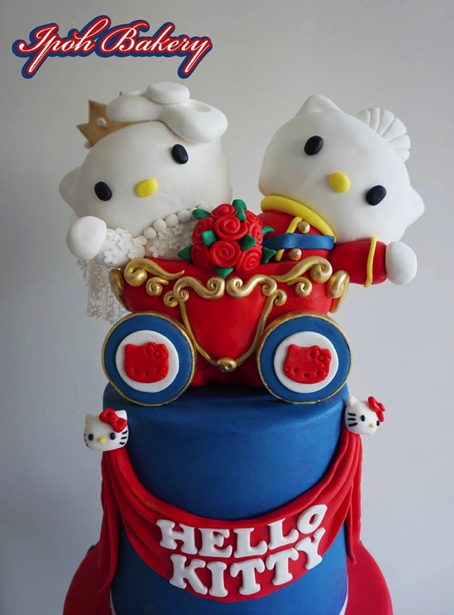 Hello Kitty Wedding Cake 