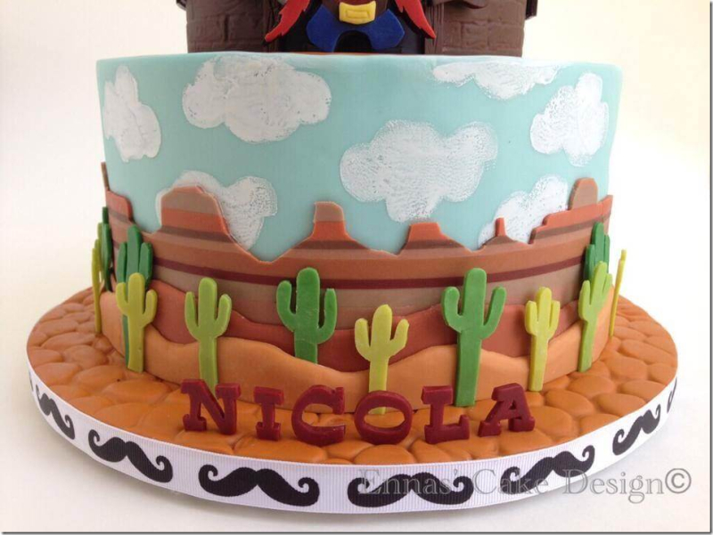 Yosemite Sam Cake