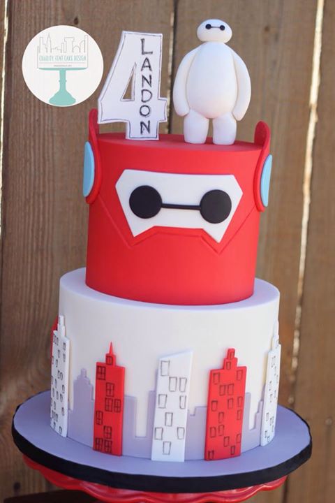 Baymax Cake