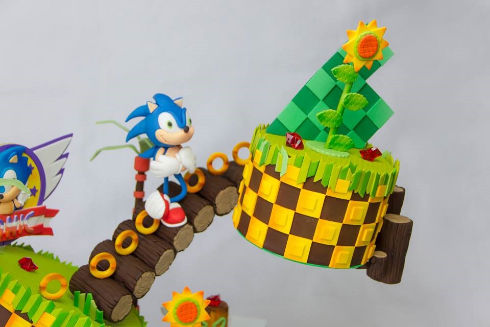 Sonic The Hedgehog Cake