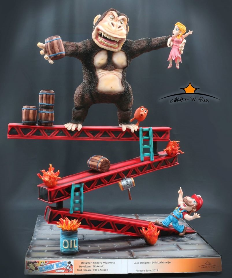 Donkey Kong Cake