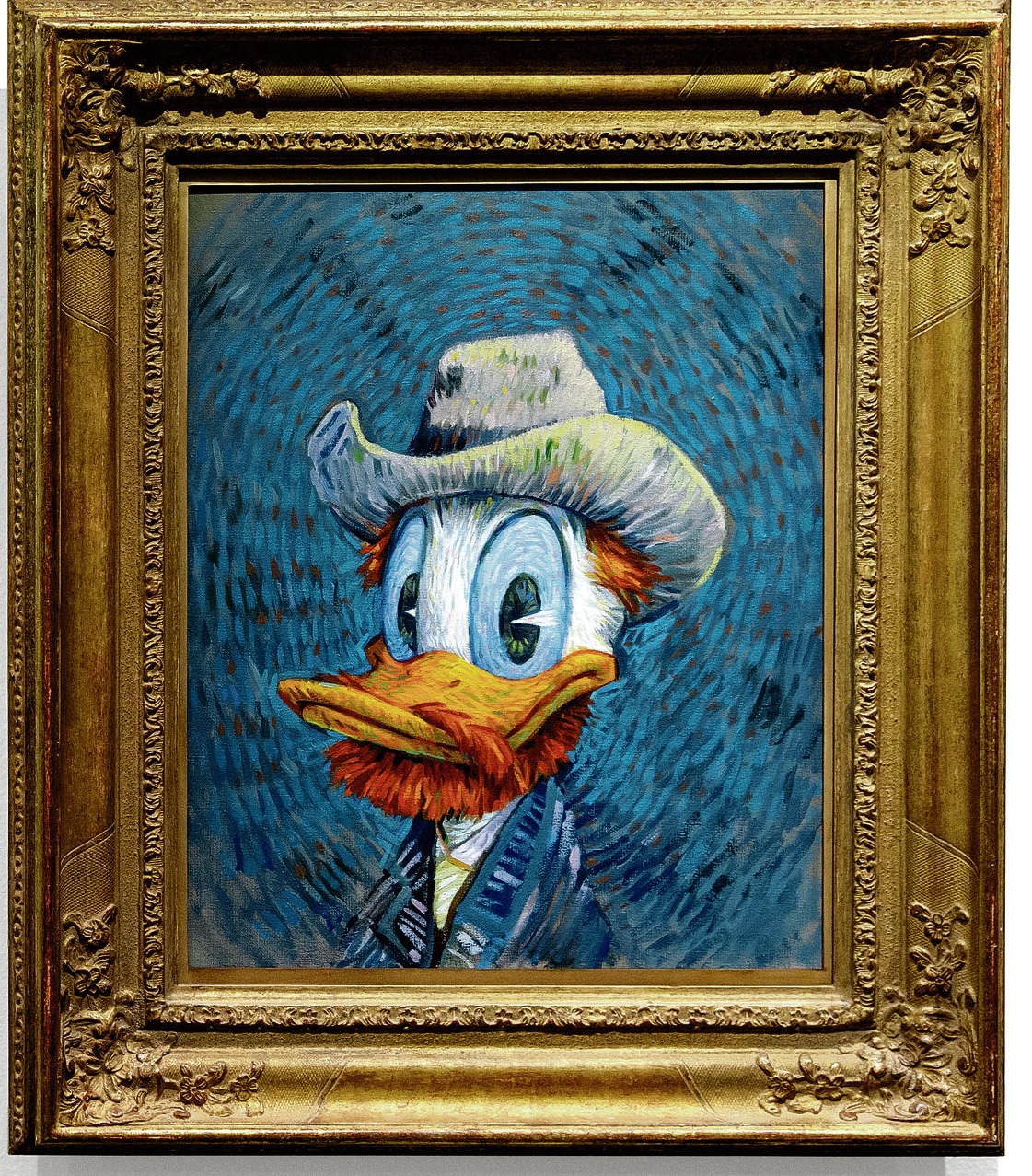 Wouter Tulp's Donald Duck Painting