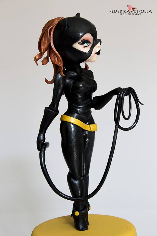 Catwoman Cake Topper 