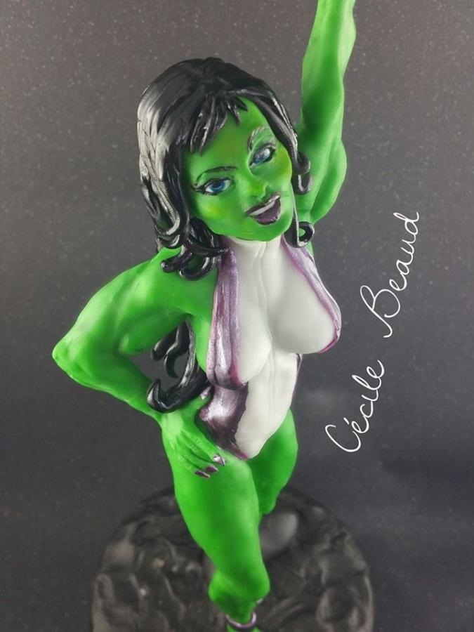 She-Hulk Cake Topper