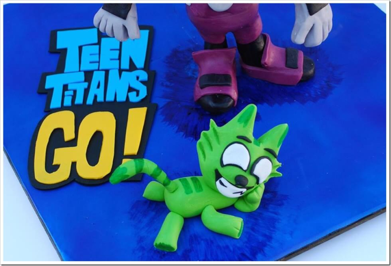 Beast Boy Cake 3