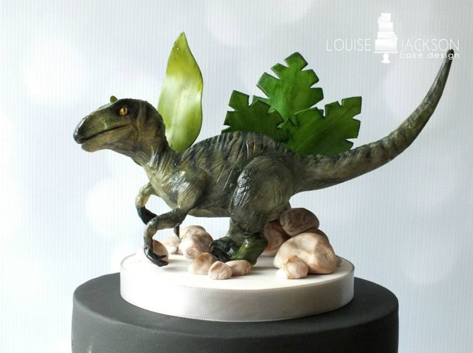 Velociraptor Cake Topper