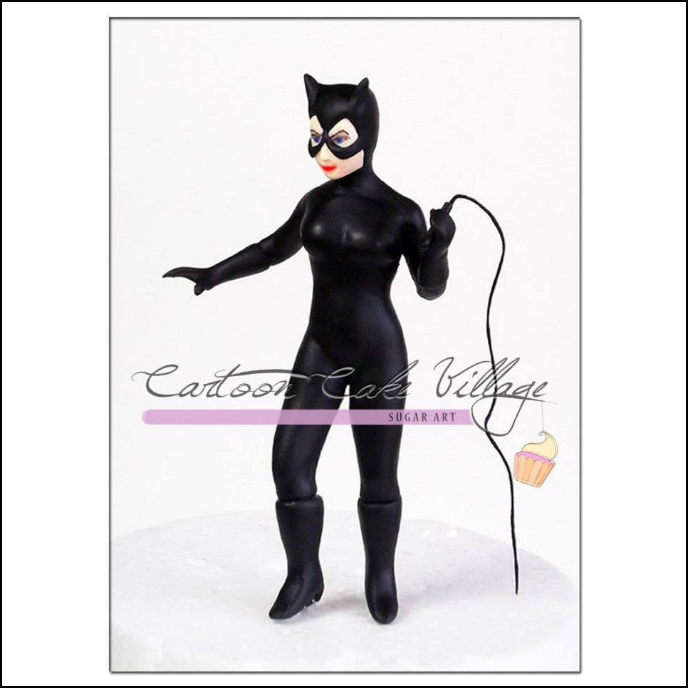 Catwoman Cake Topper