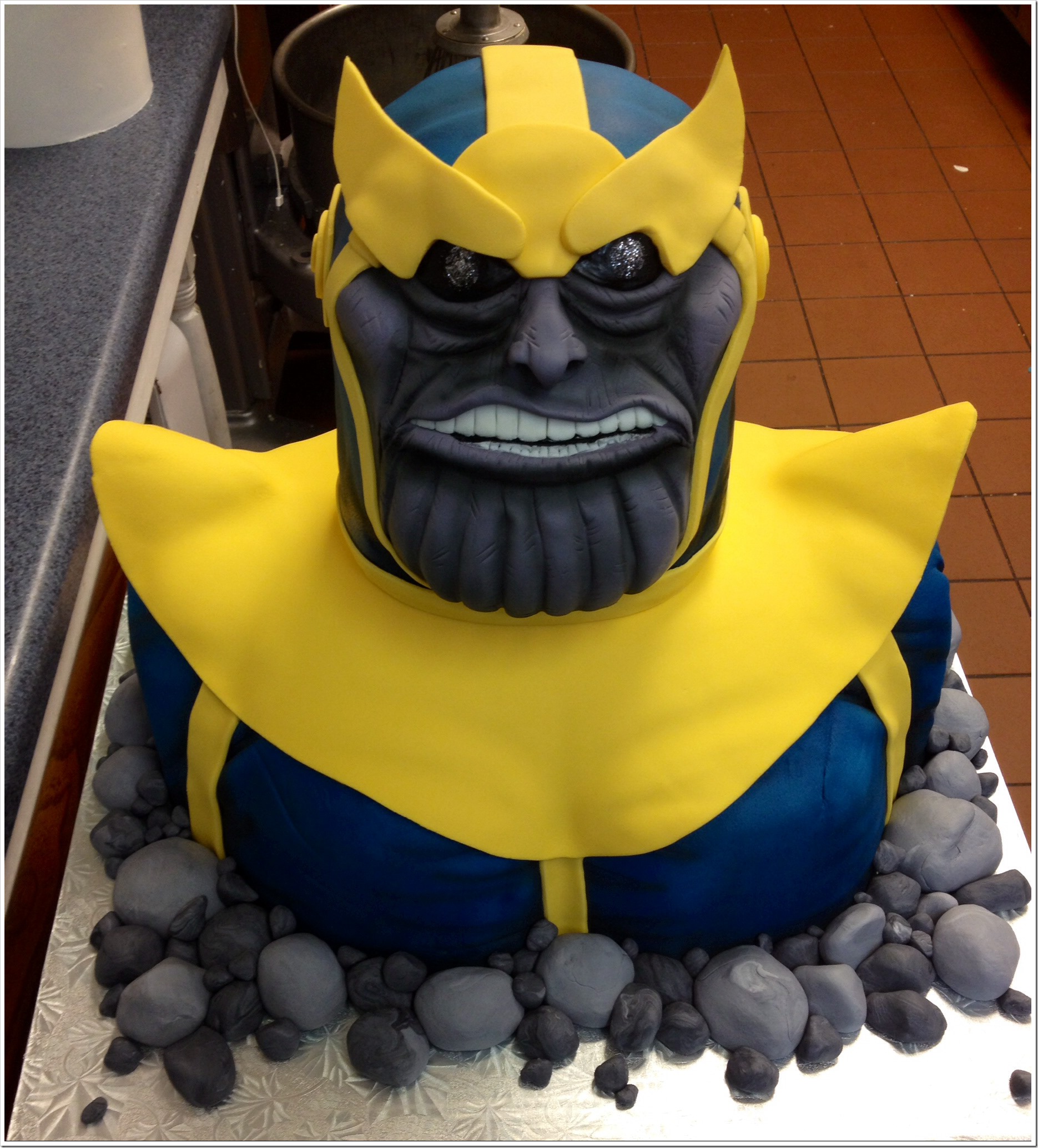 Thanos Cake