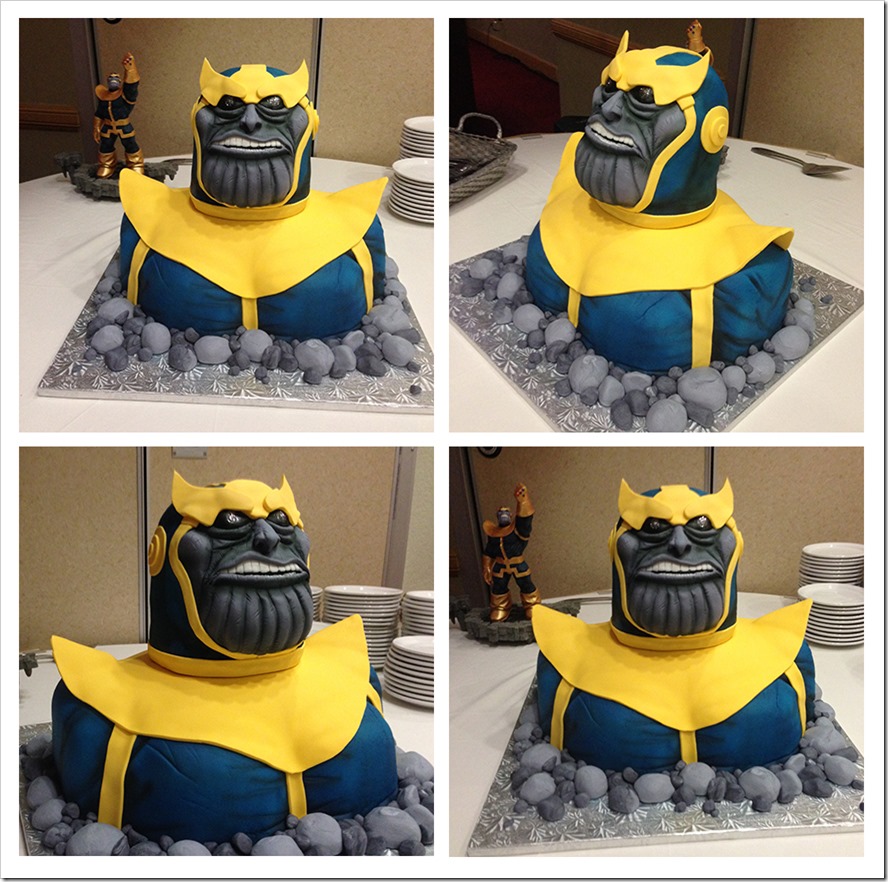 Thanos Cake