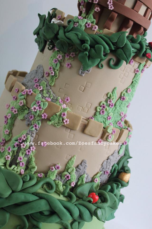 Tangled Rapunzel Cake - CakeCentral.com