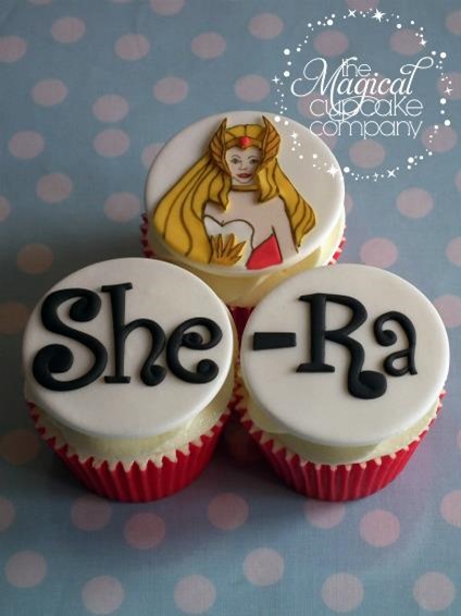 She-Ra Cupcakes