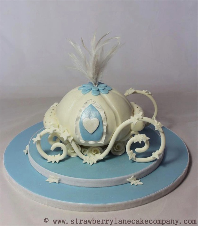 Cinderella Carriage Wedding Cake
