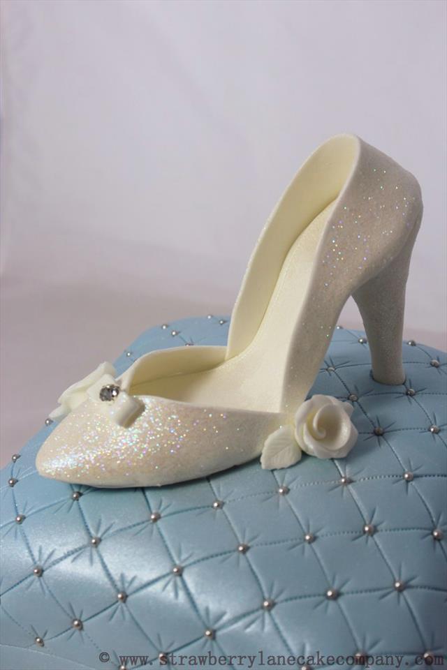 Cinderella Slipper Wedding Cake