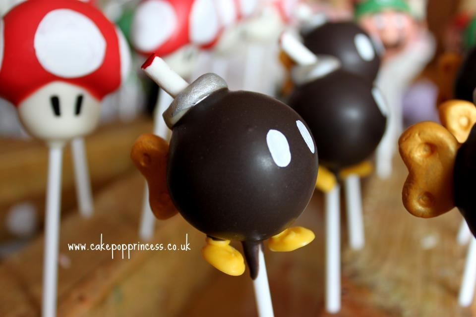 Bob-omb Cake Pops