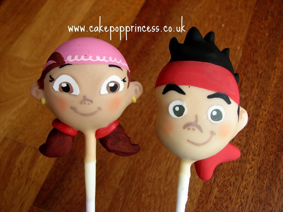 Jake and The Never Land Pirates Cake Pops