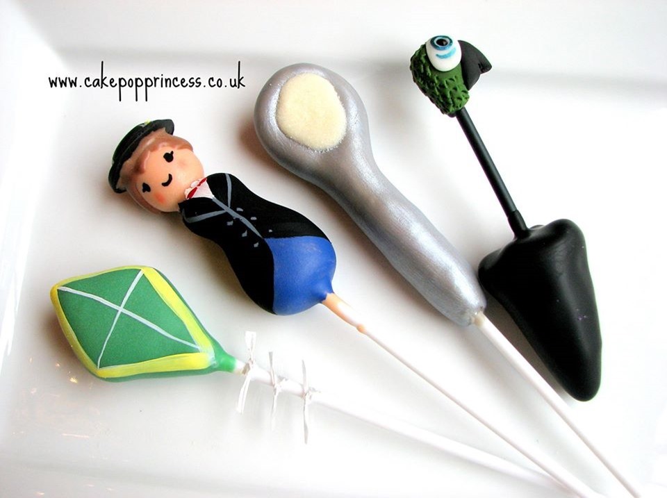 Mary Poppins Cake Pops