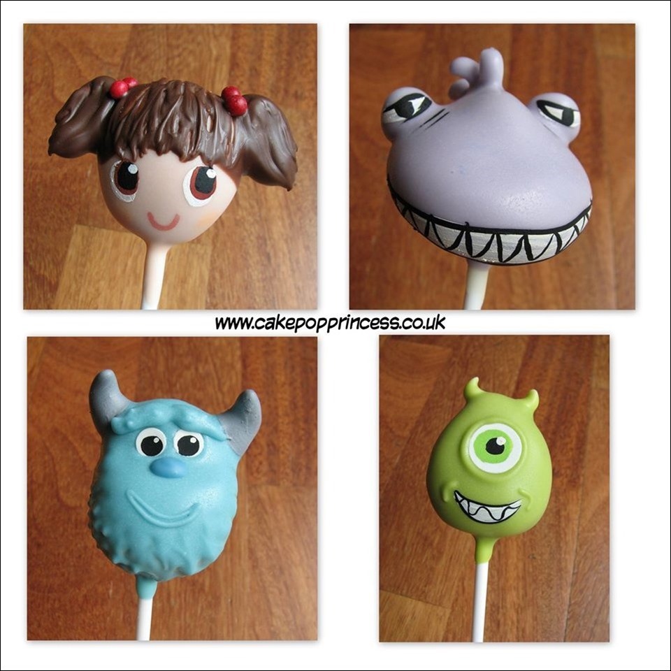 Monster Inc. Cake Pops