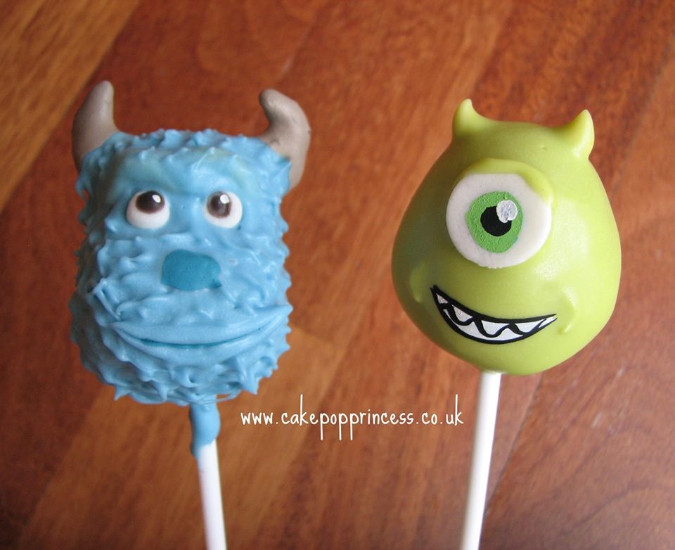 Monster Inc. Cake Pops