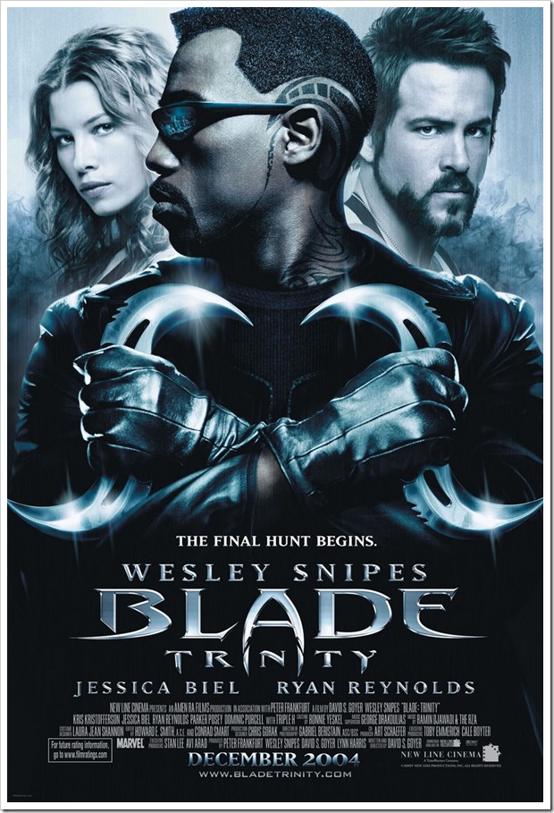 Blade Trinity Movie Poster