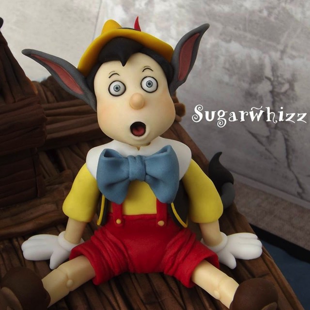 Pinocchio Cake Topper 