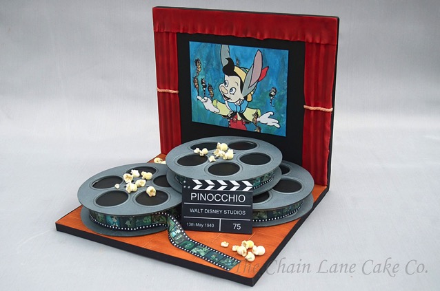 Pinocchio Film Cake 