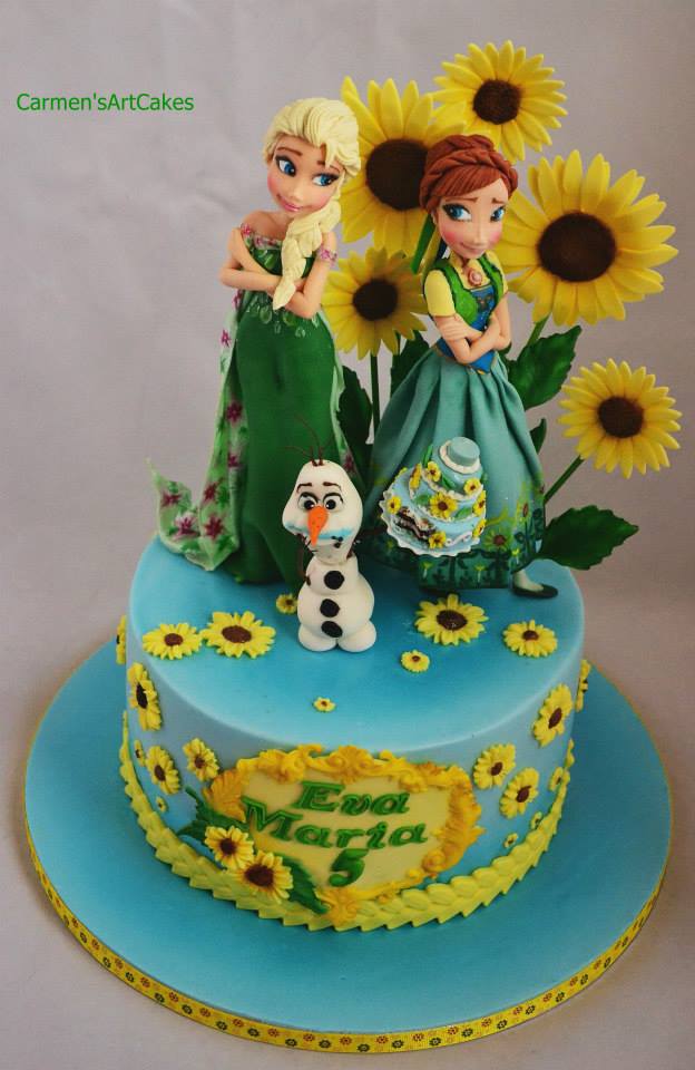 Frozen Fever Cake 