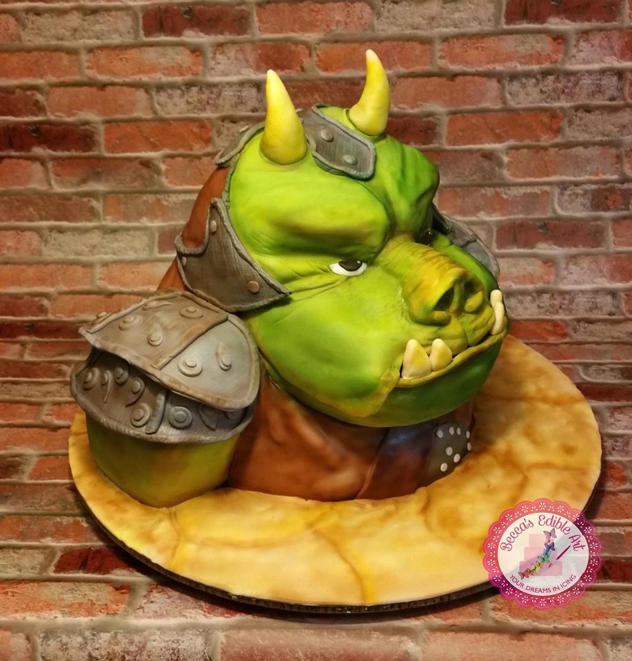 Gamorrean Guard Cake