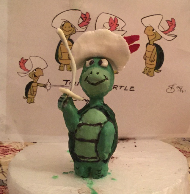 Touche Turtle Cake Topper