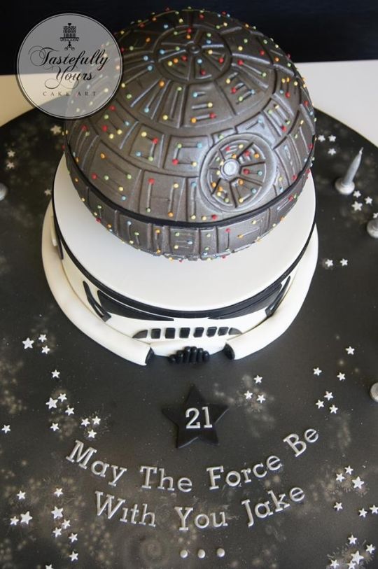 Death Star Cake