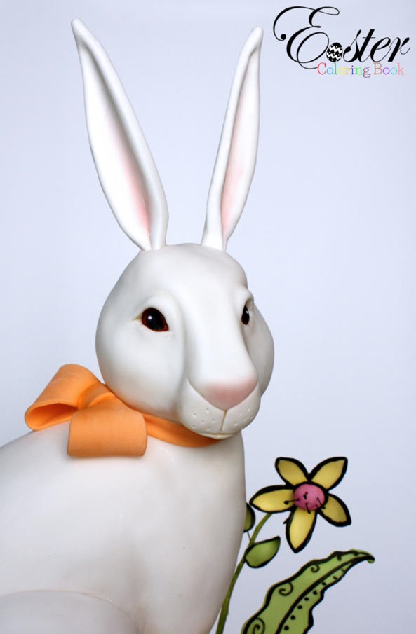 Close-up of the Easter Bunny