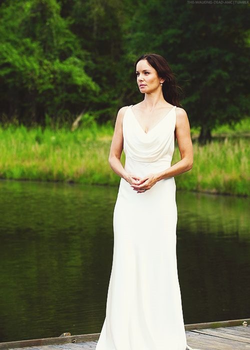 Lori Grimes' Wedding Dress