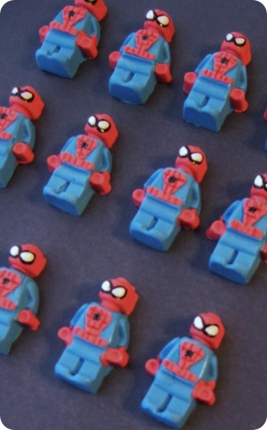 LEGO Spider-Man Cupcake Toppers