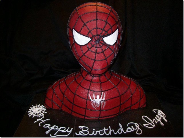Spider-Man Birthday Cake